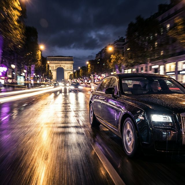 Conduite de nuit à Paris